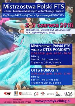 Najbliższe turnieje odbywające się w Elblągu to Mistrzostwa Polski FTS oraz OTTS POMOSTY
